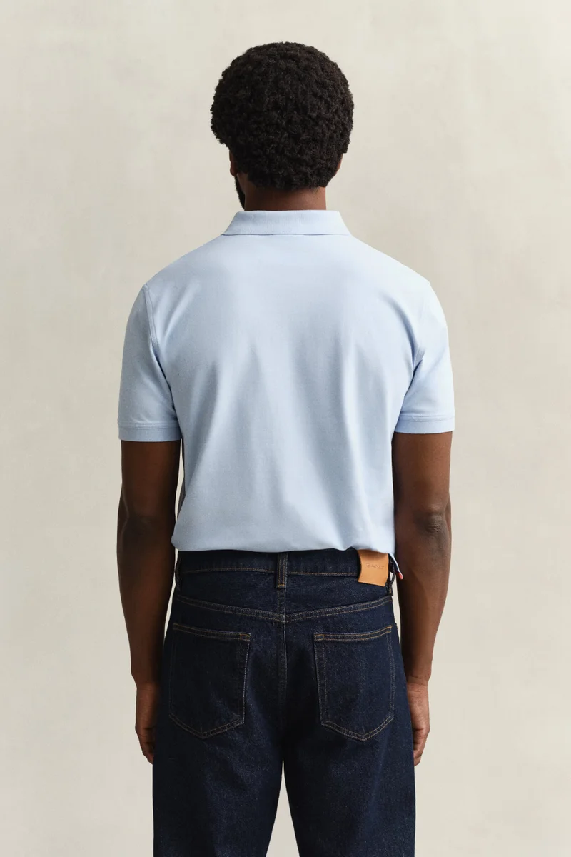 Gant  Regular Contrast Pique Short SleevePolo for Men | Best Price UAE